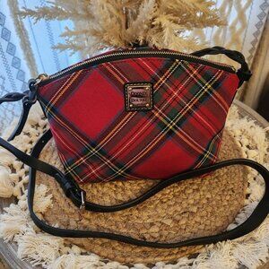 NWOT Dooney Bourke Tartan Penny crossbody